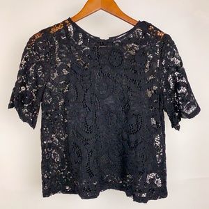 😎 Nanette Lepore Lace Top With Cami
